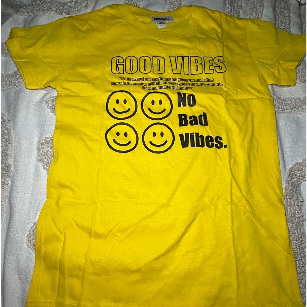 No bad vibes shirt